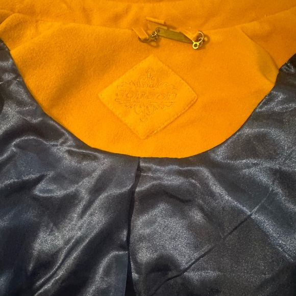 Jou Jou Mustard Trench Jacket - Picture 3 of 4